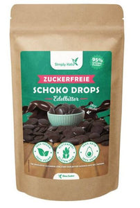 EDELBITTER Drops au chocolat 200g | Erythritol