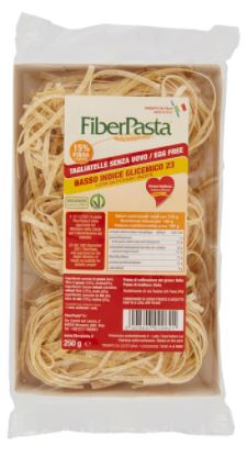 Tagliatelle - Pasta a basso indice glicemico (23) - 250 g (senza uova), vegan