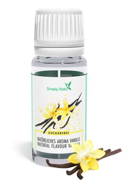 Natürliches Vanille Aroma Zuckerfrei