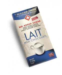 Chocolat au lait sans sucre ajouté - tablette 100 g