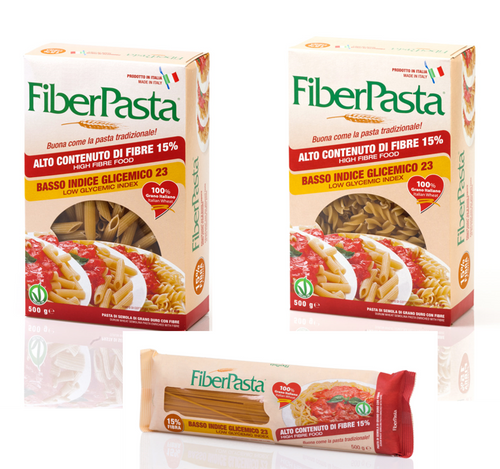Pasta a basso indice glicemico e ad alto contenuto di fibre - pacchetto iniziale (S)