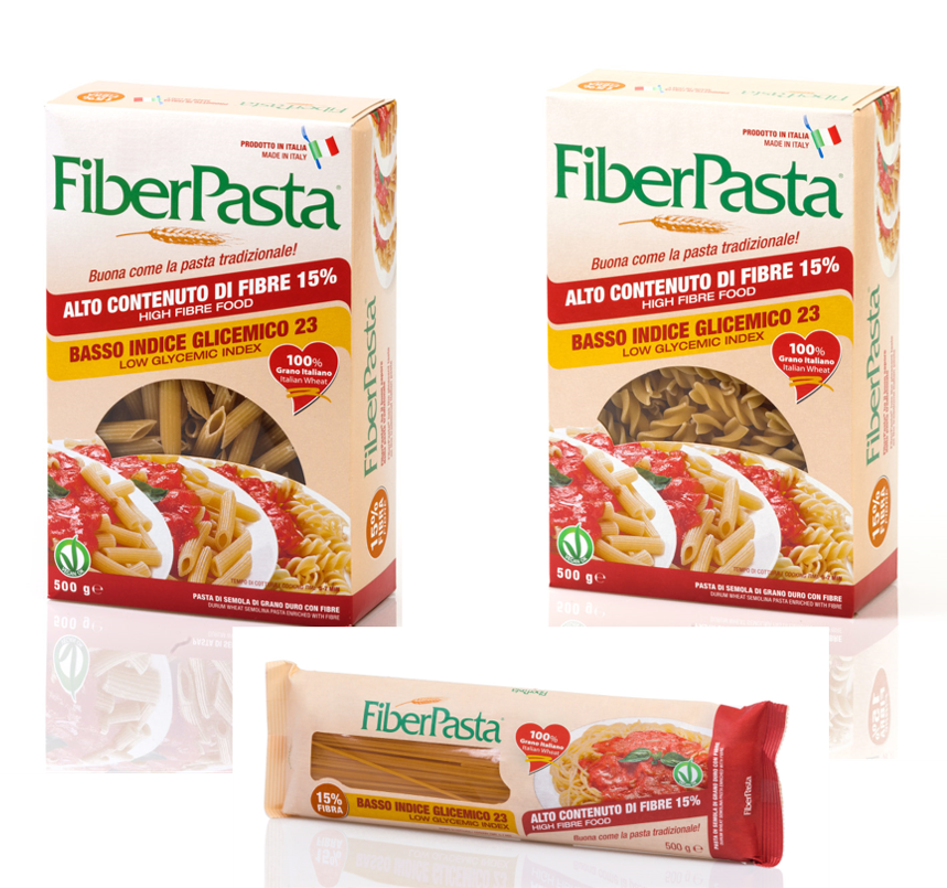 Pasta a basso indice glicemico e ad alto contenuto di fibre - pacchetto iniziale (S)